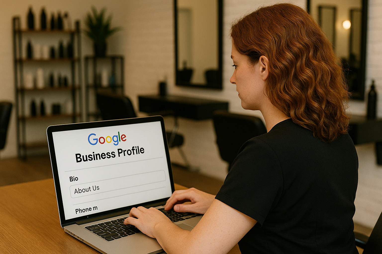 Setting up Google Business profile hacks for salons